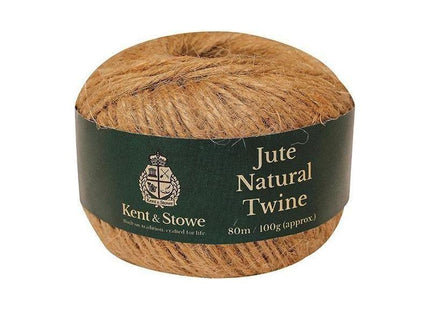 Kent & Stowe Jute Twine Natural 80m (100g) Kent & Stowe - RockBottom Northampton