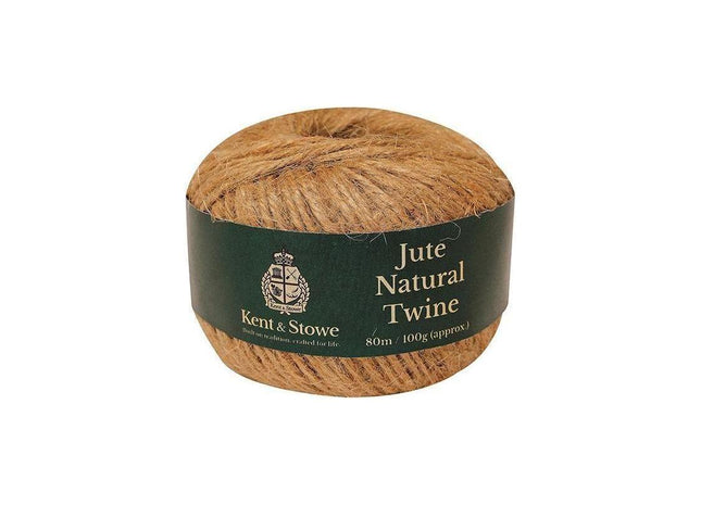 Kent & Stowe Jute Twine Natural 80m (100g) Kent & Stowe - RockBottom Northampton