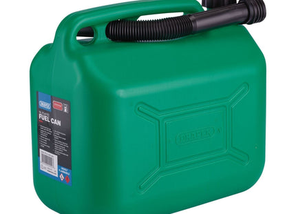 Draper Plastic Fuel Can, 10L, Green 09055 Draper - Town Tools 