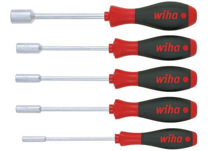 Wiha SoftFinish® Hex Nut Driver Set, 5 Piece Wiha - RockBottom Northampton