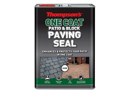 Ronseal Thompson's One Coat Patio & Block Paving Seal 5 litre Ronseal - RockBottom Nothampton
