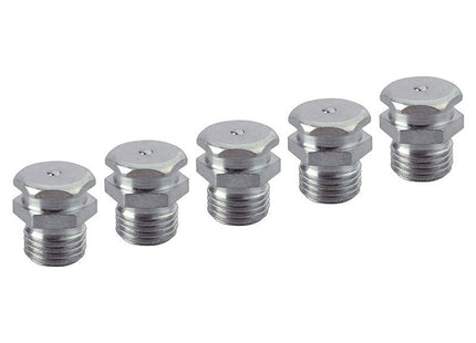 Faithfull Grease Nipple Button 1/4in BSP (Pack 5) Faithfull - RockBottom Northampton