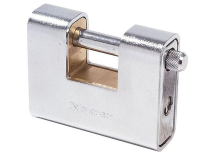 Master Lock Armoured 90mm Zinc Body Shutter Padlock Master Lock - RockBottom Northampton