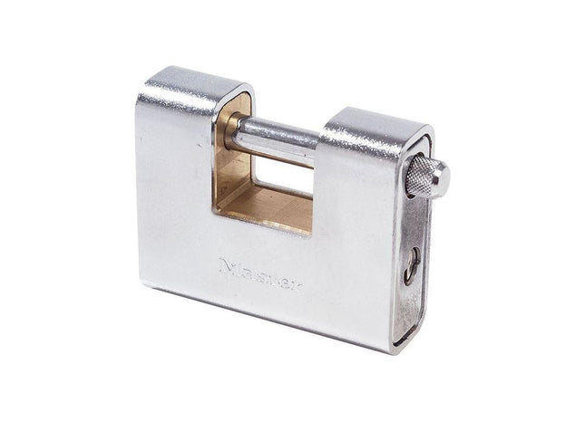 Master Lock Armoured 90mm Zinc Body Shutter Padlock Master Lock - RockBottom Northampton