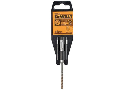 Dewalt Power Tools SDS Plus EXTREME 2® Drill Bit 4 x 110mm DeWALT Power Tools - RockBottom Northampton