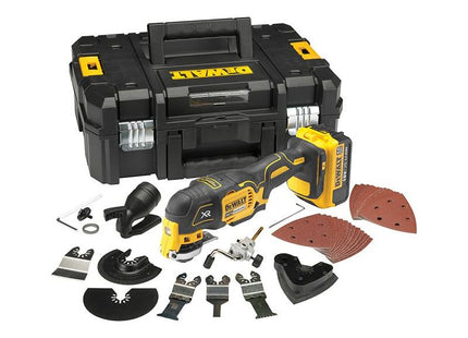 Dewalt Power Tools DCS355M1 XR Brushless Oscillating Multi-Tool 18V 1 x 4.0Ah Li-ion DeWALT Power Tools - RockBottom Northampton