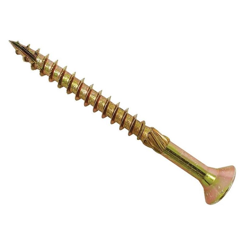 Forgefix Spectre™ PZ Compatible Wood Screw CSK ZYP 4.5 x 70mm Box 100 ForgeFix - RockBottom Northampton