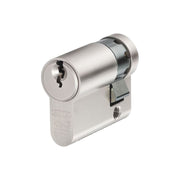 Abus Mechanical E60NP Euro Half Cylinder Nickel Pearl 10mm / 40mm Box ABUS Mechanical - RockBottom Northampton 