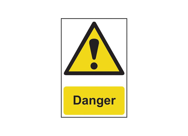 Scan Danger - PVC Sign 200 x 300mm Scan - RockBottom Nothampton