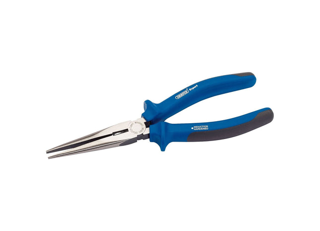 Draper Heavy Duty Soft Grip Long Nose Pliers, 200mm 68888 Draper - Town Tools 