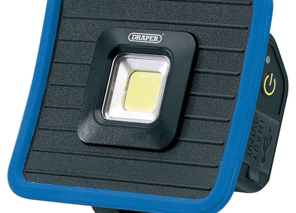 Draper COB LED Rechargeable Mini Flood Light and Power Bank with Magnetic Base a Draper - Town Tools 