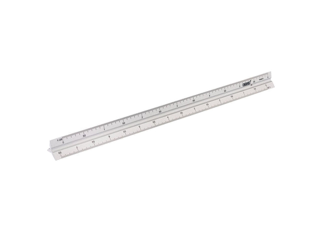 Draper Aluminium Triangle Scale Rule, 300mm 17686 Draper - Town Tools 