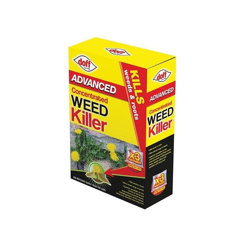 Doff Advanced Concentrated Weedkiller 3 Sachet DOFF - RockBottom Northampton