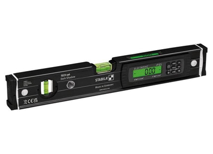 Stabila TECH Dark Shadow Digital Spirit Level 40cm Stabila - RockBottom Nothampton