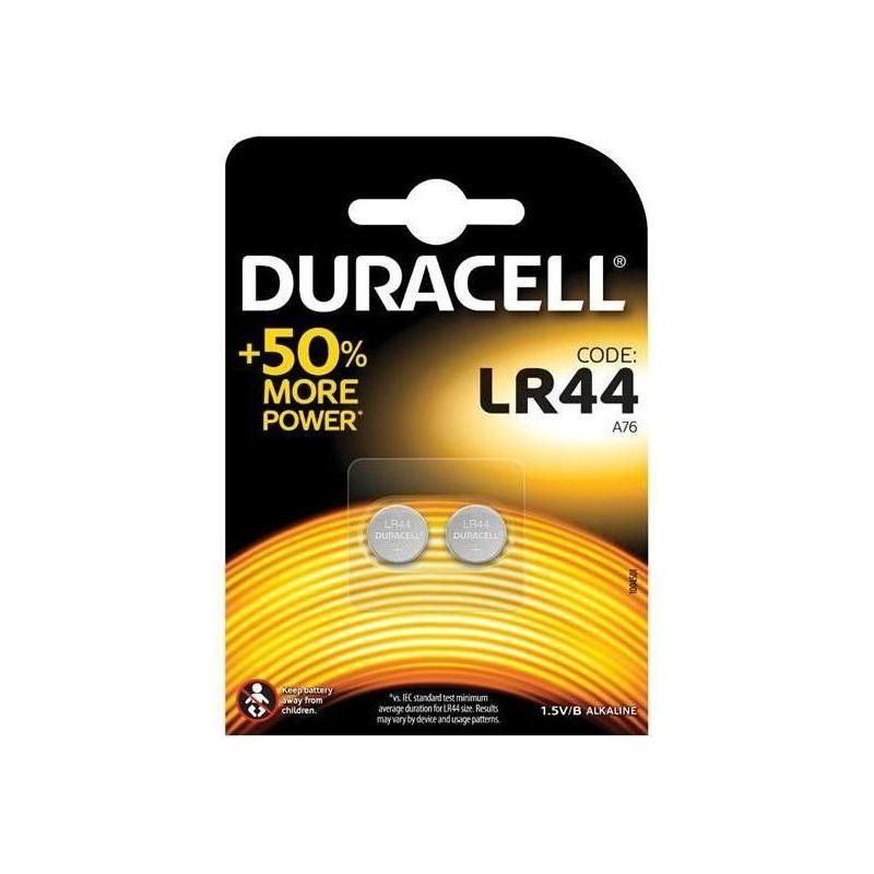 Duracell LR44 A76 Button Battery (Pack 2) Duracell - RockBottom Northampton