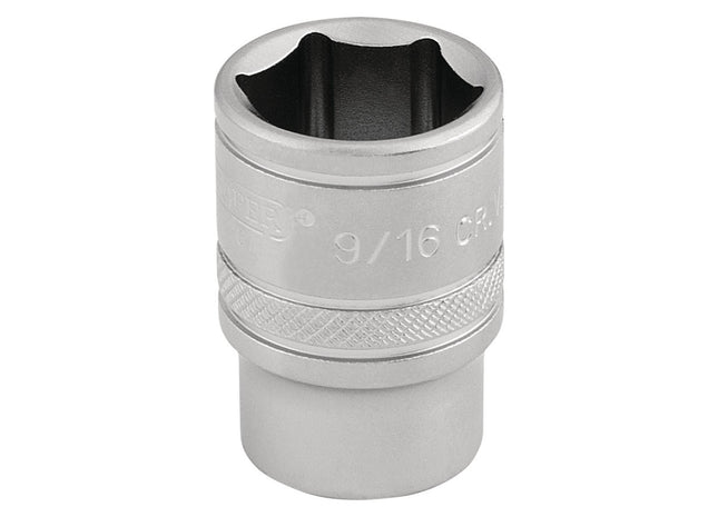Draper 6 Point Imperial Socket, 3/8" Sq. Dr., 9/16" 16571 Draper - Town Tools 