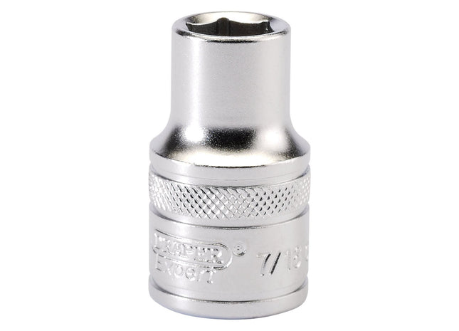 Draper 6 Point Imperial Socket, 1/2" Sq. Dr., 7/16" 16625 Draper - Town Tools 