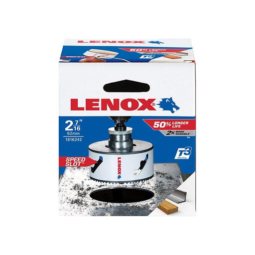 Lenox Bi-Metal Holesaw 62mm LENOX - RockBottom Northampton