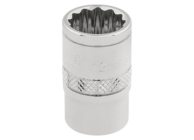 Draper HI-TORQ 12 Point Socket, 3/8" Sq. Dr., 12mm 32772 Draper - Town Tools 