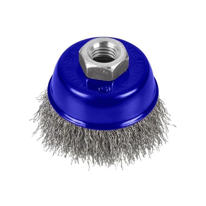 Bluespot Tools Steel Wire Cup Brush 65mm M14 X 2 BlueSpot Tools - RockBottom Northampton