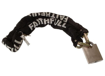 Faithfull Padlock & Chain 1m x 9.5mm Faithfull - RockBottom Northampton