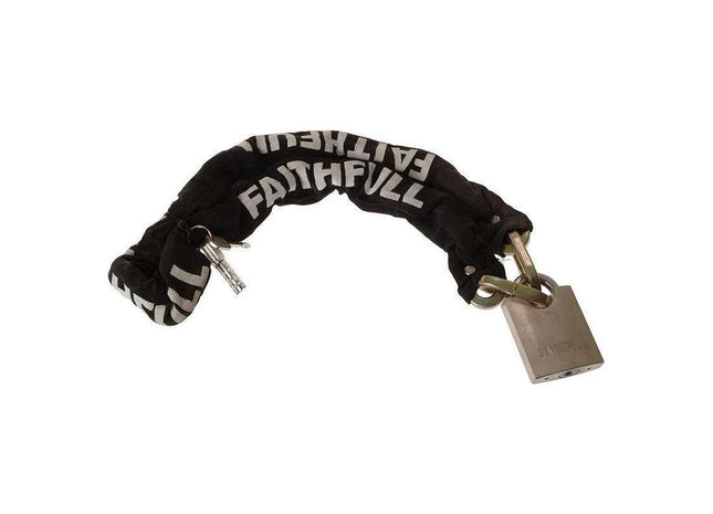 Faithfull Padlock & Chain 1m x 9.5mm Faithfull - RockBottom Northampton
