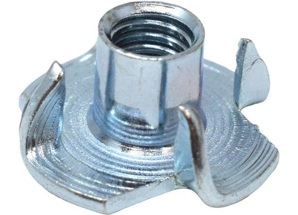 METALMATE Pronged Tee Nut ZP M6 x 9.0mm (Box 25) METALMATE� - RockBottom Northampton