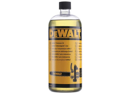 Dewalt Power Tools DT20662 Chainsaw Oil 1 litre DeWALT Power Tools - RockBottom Northampton