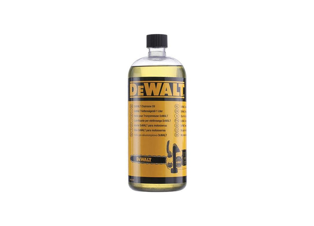 Dewalt Power Tools DT20662 Chainsaw Oil 1 litre DeWALT Power Tools - RockBottom Northampton