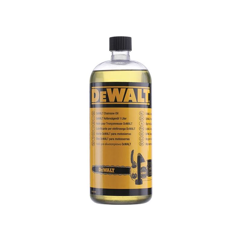 Dewalt Power Tools DT20662 Chainsaw Oil 1 litre DeWALT Power Tools - RockBottom Northampton