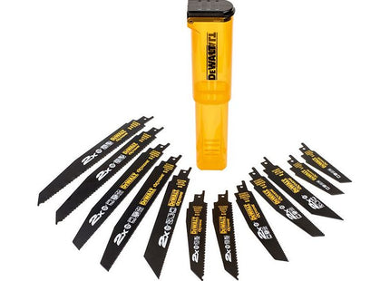 Dewalt Power Tools DT2441L 2X Life Reciprocating Saw Blade Set, 12 Piece DeWALT Power Tools - RockBottom Northampton