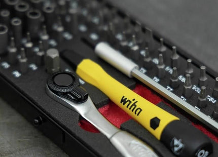 Wiha ESD Micro-bit Set, 66 Piece (inc. Case) Wiha - RockBottom Northampton