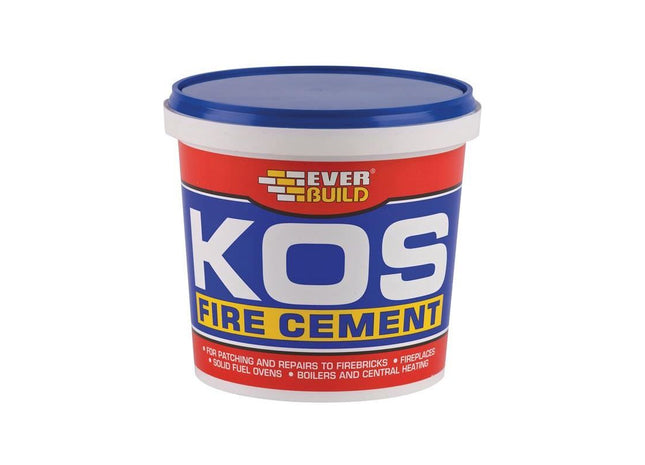 Everbuild Sika KOS Fire Cement Black 1kg Everbuild Sika - RockBottom Northamptin