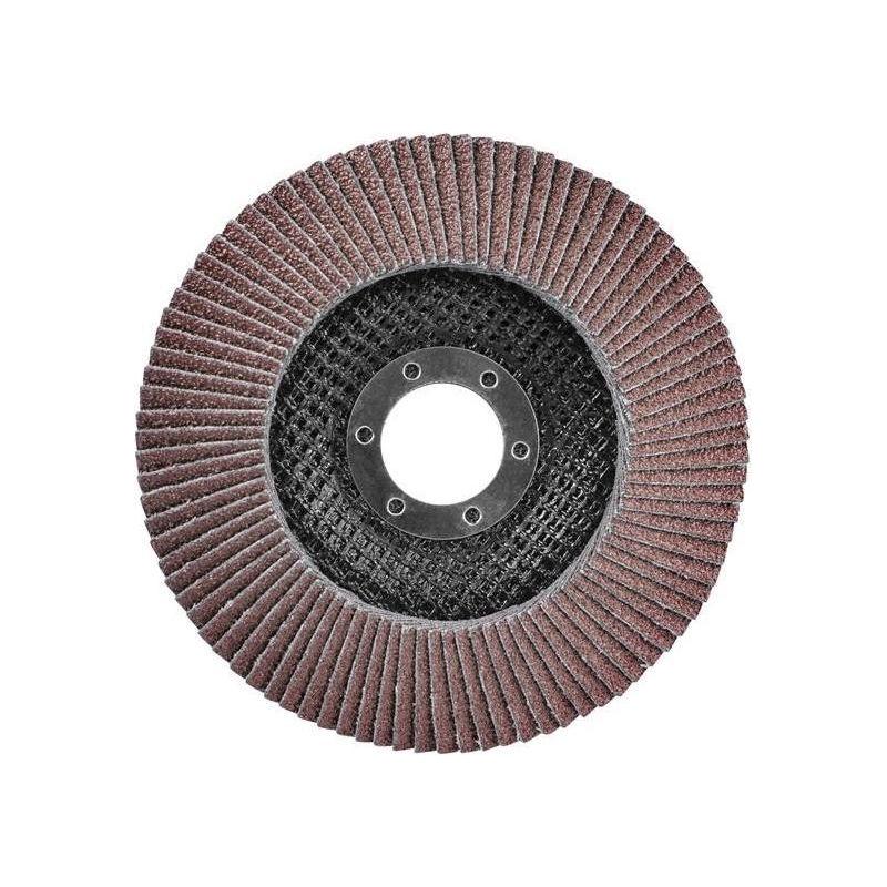 Faithfull Aluminium Oxide Flap Disc 125 x 22mm 80 Grit Faithfull - RockBottom Northampton