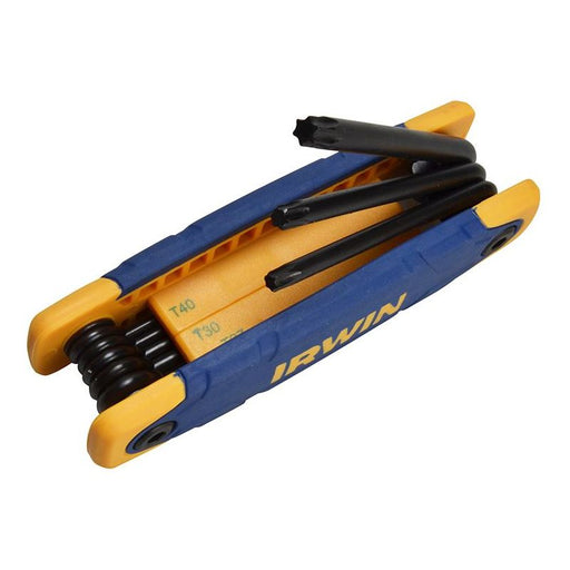 Irwin® TORX Key Folding Set of 8: TX9-TX40 IRWIN® - RockBottom Northampton