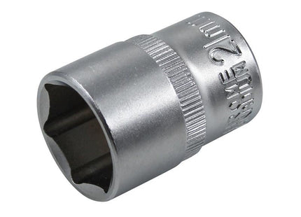 Faithfull Hex Socket 1/2in Drive 21mm Faithfull - RockBottom Northampton