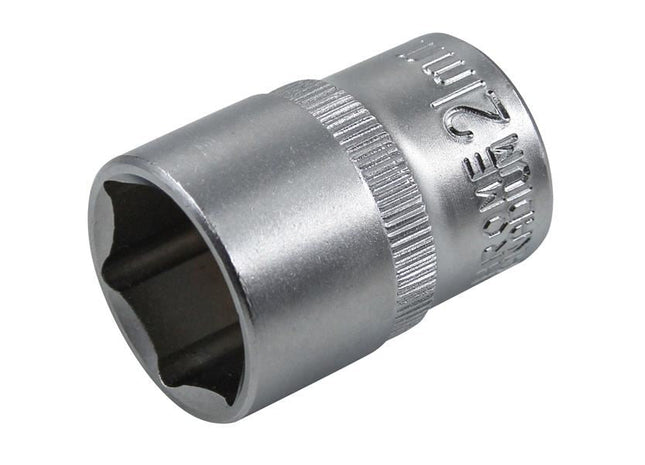Faithfull Hex Socket 1/2in Drive 21mm Faithfull - RockBottom Northampton