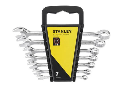 Stanley® Hand Tools Combination Wrench Set, 7 Piece STANLEY® Hand Tools - RockBottom Nothampton