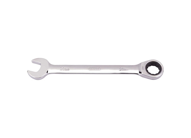 Draper Metric Ratcheting Combination Spanner, 20mm 31019 Draper - Town Tools 