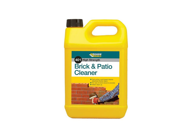 Everbuild Sika 401 Brick & Patio Cleaner 5 litre Everbuild Sika - RockBottom Northamptin