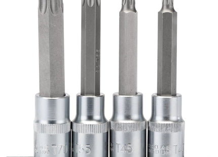 Draper TX-STAR Socket Bit Set, 1/2" Sq. Dr. (4 Piece) 16331 Draper - Town Tools 