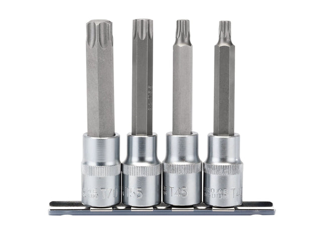 Draper TX-STAR Socket Bit Set, 1/2" Sq. Dr. (4 Piece) 16331 Draper - Town Tools 