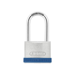 Abus Mechanical 40mm Silver Rock™ 5 Padlock Long Shackle 40mm ABUS Mechanical - RockBottom Northampton 
