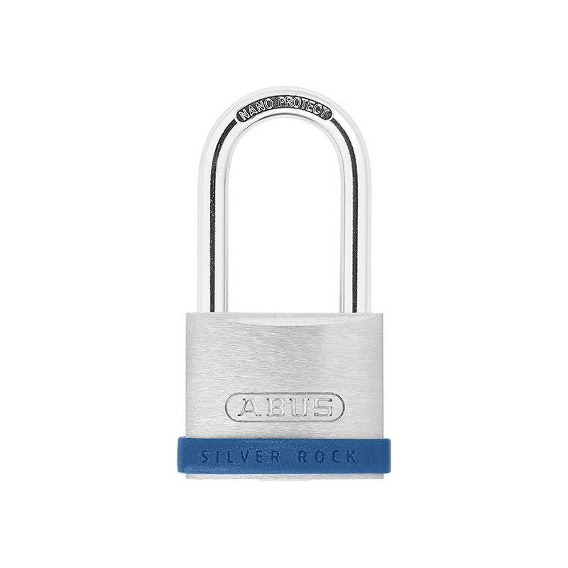 Abus Mechanical 40mm Silver Rock™ 5 Padlock Long Shackle 40mm ABUS Mechanical - RockBottom Northampton 