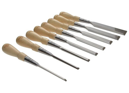 Stanley® Hand Tools Sweetheart Socket Chisel Set, 8 Piece: 3 6 8 12 15 18 25 & 32mm STANLEY® Hand Tools - RockBottom Nothampton