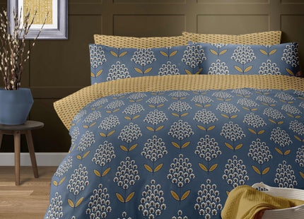 Christine Blue King Duvet Cover Set