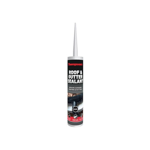 Ronseal Thompson's Roof & Gutter Sealant Black 310ml Ronseal - RockBottom Nothampton