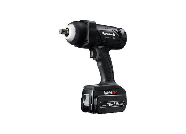 Panasonic EY7552 Heavy-Duty Impact Wrench 18V 2 x 5.0Ah Li-ion Panasonic - RockBottom Nothampton