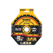 Dewalt Power Tools ELITE™ Series Framing Circular Saw Blade 190 x 30mm x 24T DeWALT Power Tools - RockBottom Northampton
