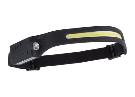 Draper COB LED Rechargeable 2-in-1 Head Torch with Wave Sensor, 3W, USB-C Cable Draper - Town Tools 